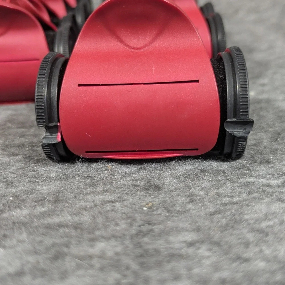Remington H-9096 Replacement Hair Rollers and Clips Set Red Velvet Flocked 39pc